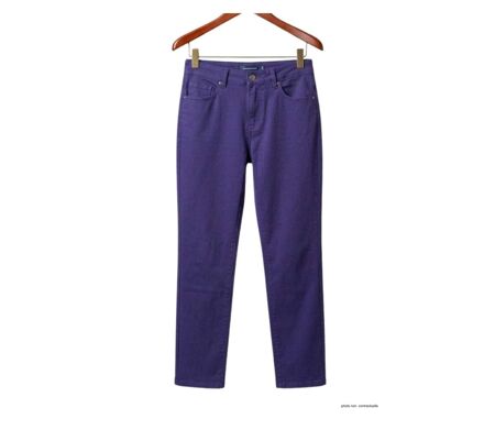 MAYFLOWER CLAUDIA2 : Pantalon femme Bleu Stone Ultra Stretch pour un confort denim total