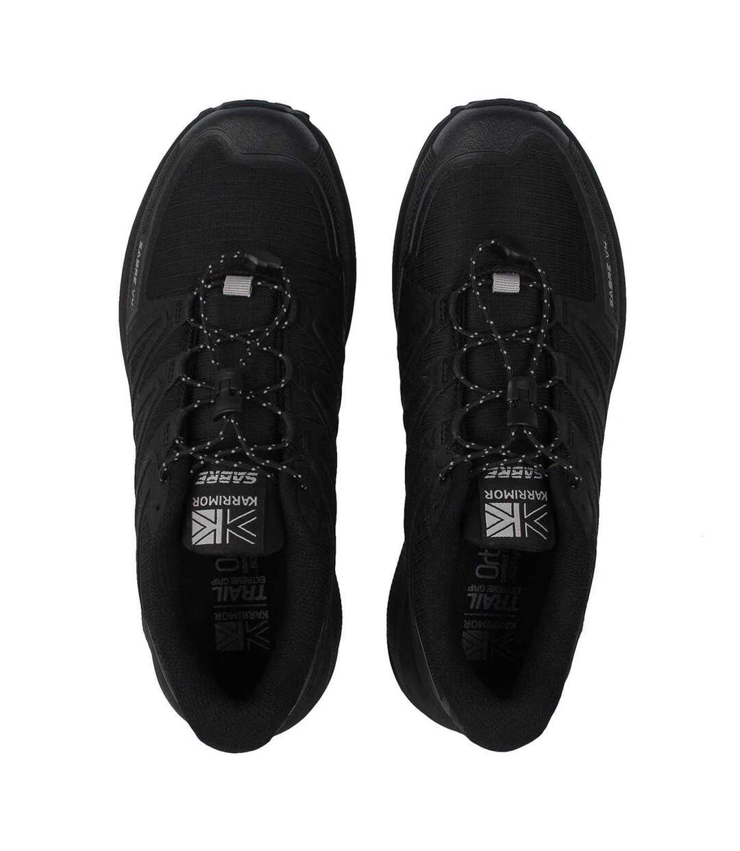 Womens/ladies Sabre 4 Running Trainers Black Karrimor-4