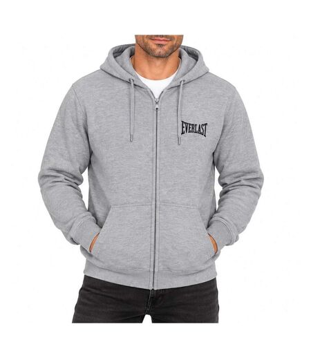 Sweat zippé gris homme everlast el011