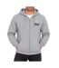 Sweat zippé gris homme everlast el011-1
