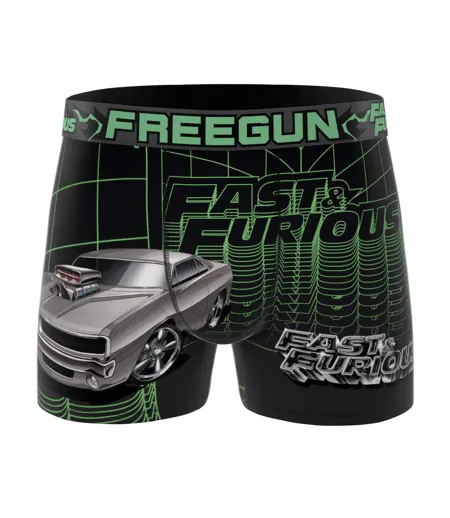 Lot de 4 boxers homme Fast and furious Freegun