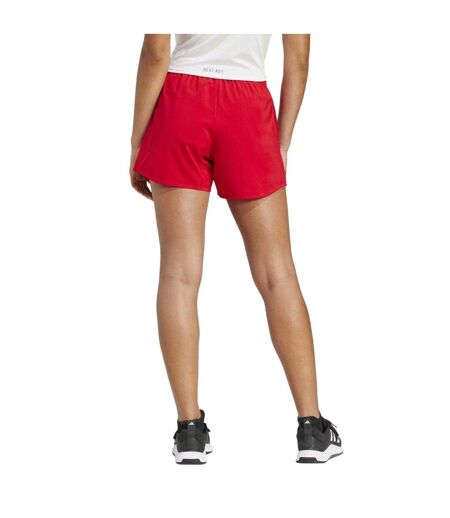 Short De Course Motif/style Pologne Femme Rouge Écarlate Adidas