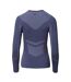 T-shirt Buraz Femme Bleu Hi-Tec-2