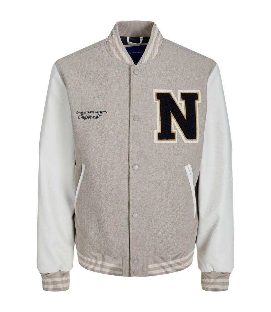 Blouson Aviateur Motif/style Universitaire Homme Vaisselle Jack And Jones-2