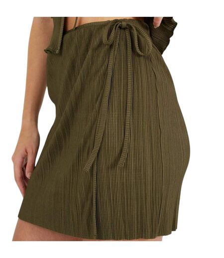 Mini Jupe Femme Vert Kaki Brave Soul