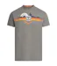 T-shirt Décontracté Motif/style Imprimé Cromer Homme Bleu Gris Trespass-1