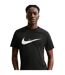 Mens Swoosh Large Logo T-shirt Black Nike-3