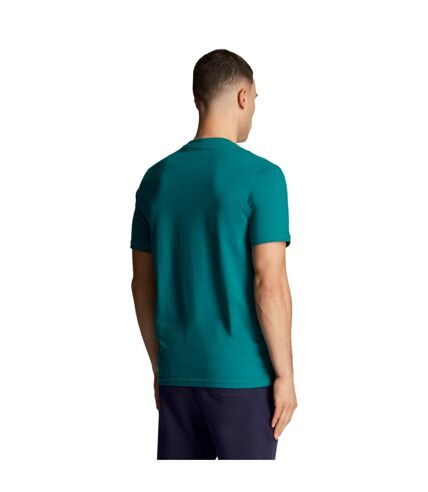 T-shirt homme vert de bleu / blanc Lyle & Scott Lyle & Scott