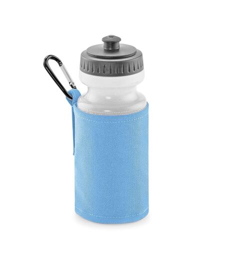 Quadra Water Bottle and Holder (Sky Blue) (One Size) - UTPC3789