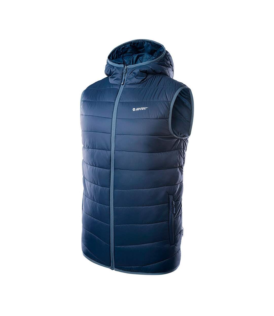 Doudoune Sans Manches Sinlus Homme Bleu Sombre Bleu Ardoise Hi-Tec-3