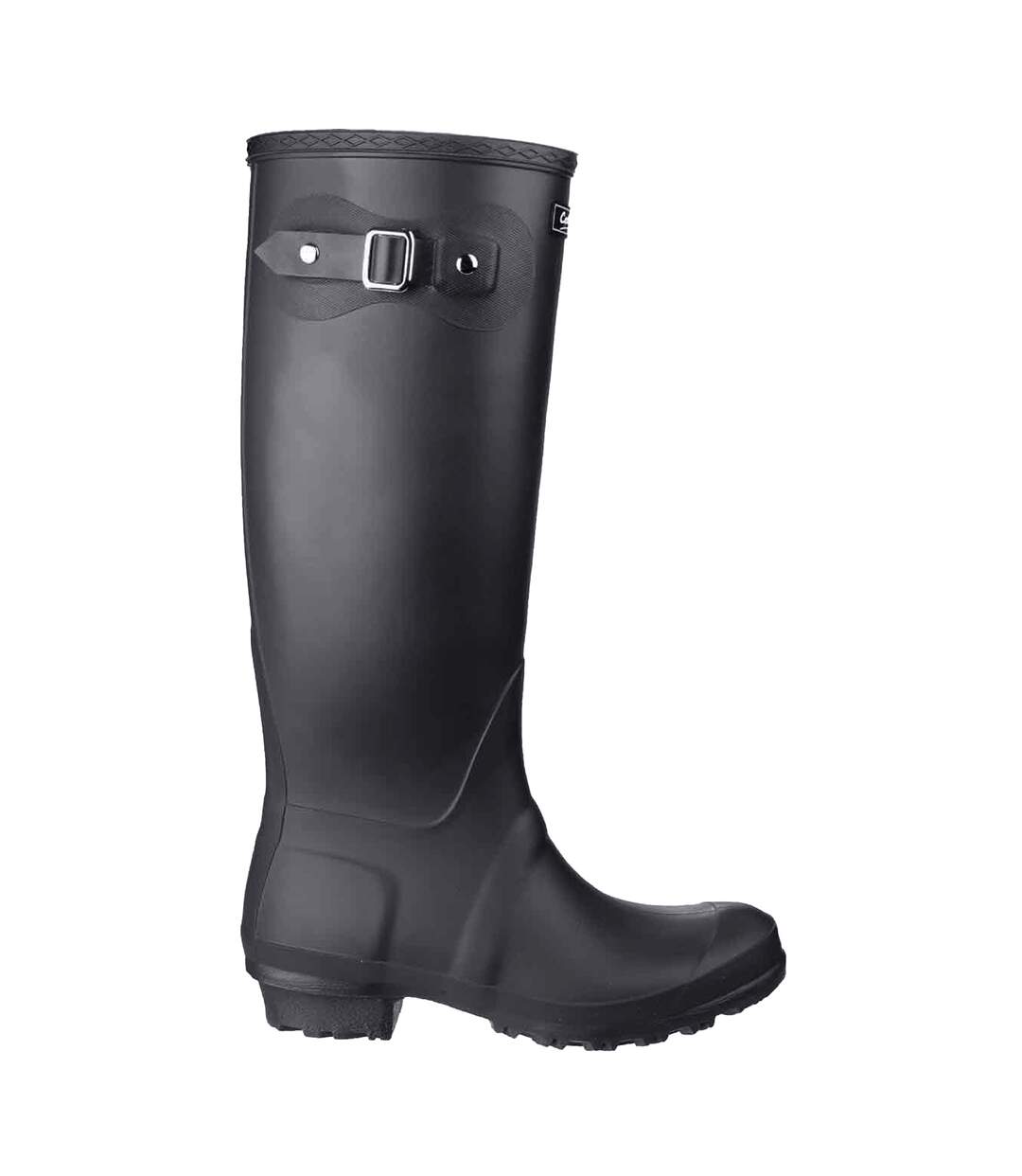 Cotswold Sandringham Buckle-Up Womens Wellington Boots (Black) - UTFS1299-1