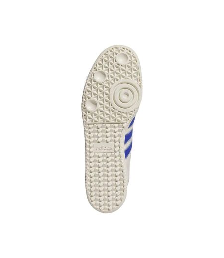 Baskets Motif/style 3 Rayures Humanrace Samba Homme Blanc Bleu Adidas