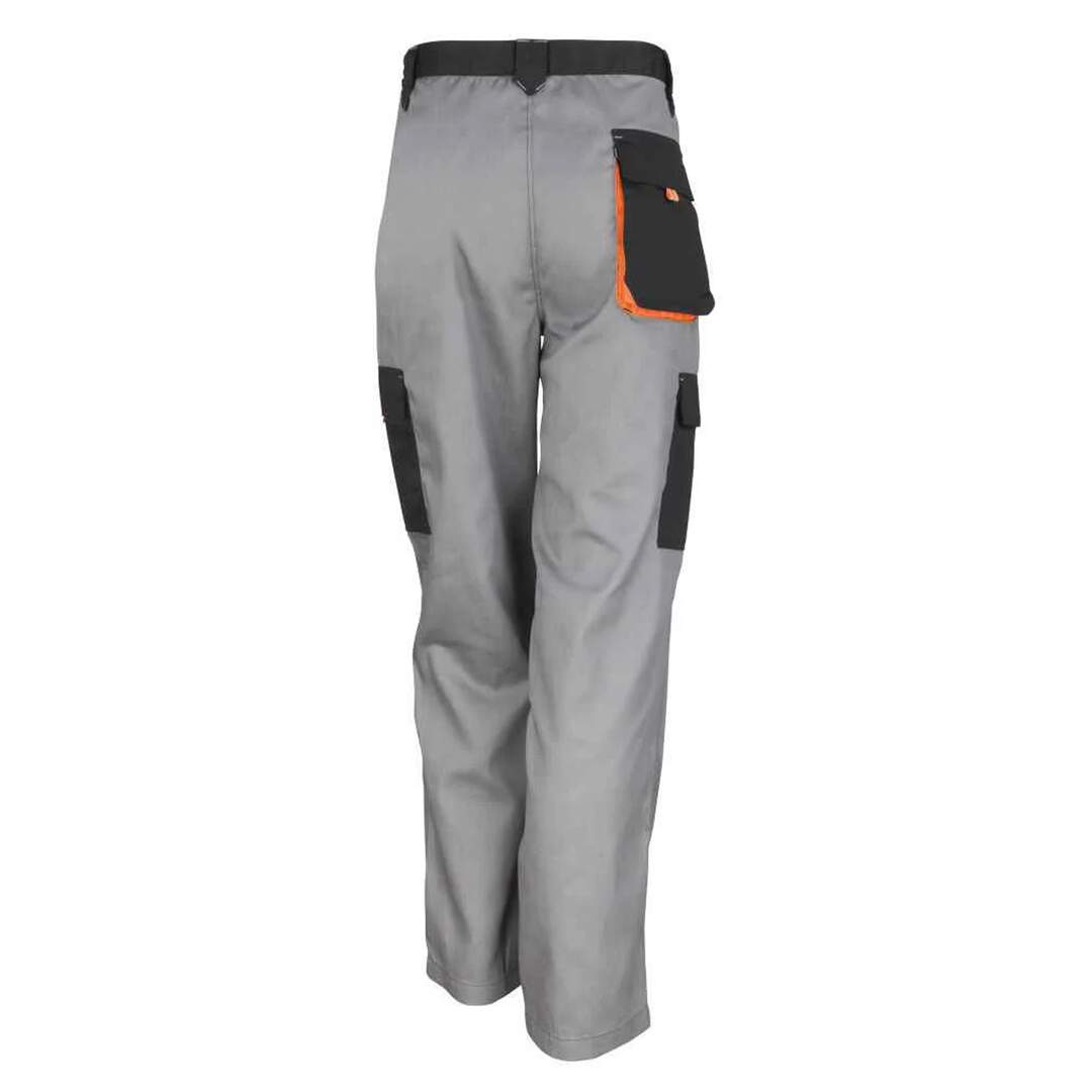 Result work-guard mens lite trousers grey/black WORK-GUARD by Result-2