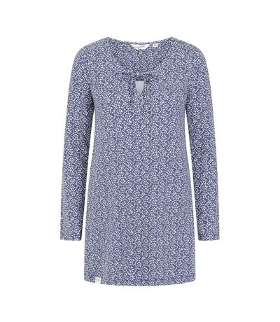 Tunique Motif/style Bleu / Blanc Femme Lilas Foncé Lazy Jacks
