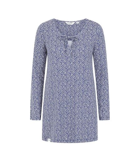 Tunique Motif/style Bleu / Blanc Femme Lilas Foncé Lazy Jacks