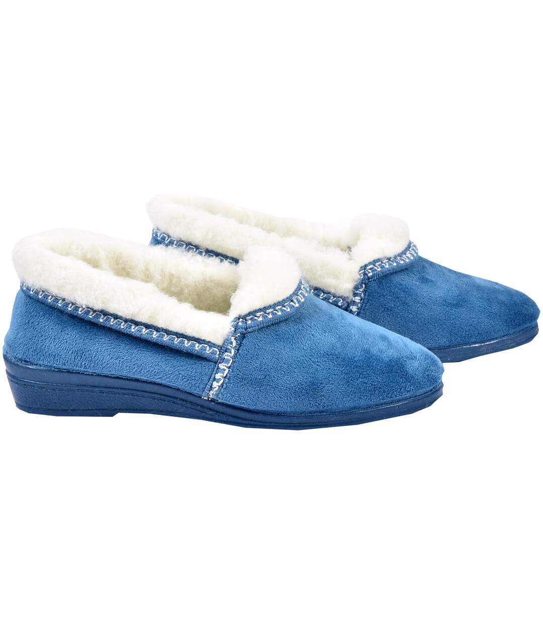 CHARENTAISE Femme Pantoufle PREMIUM 215 SUAPEL BLEU