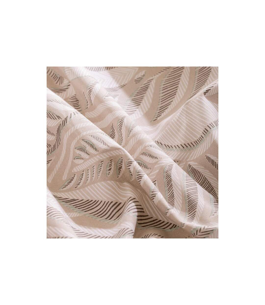 Parure de Lit Imprimée Nalh 260x240cm Beige-2