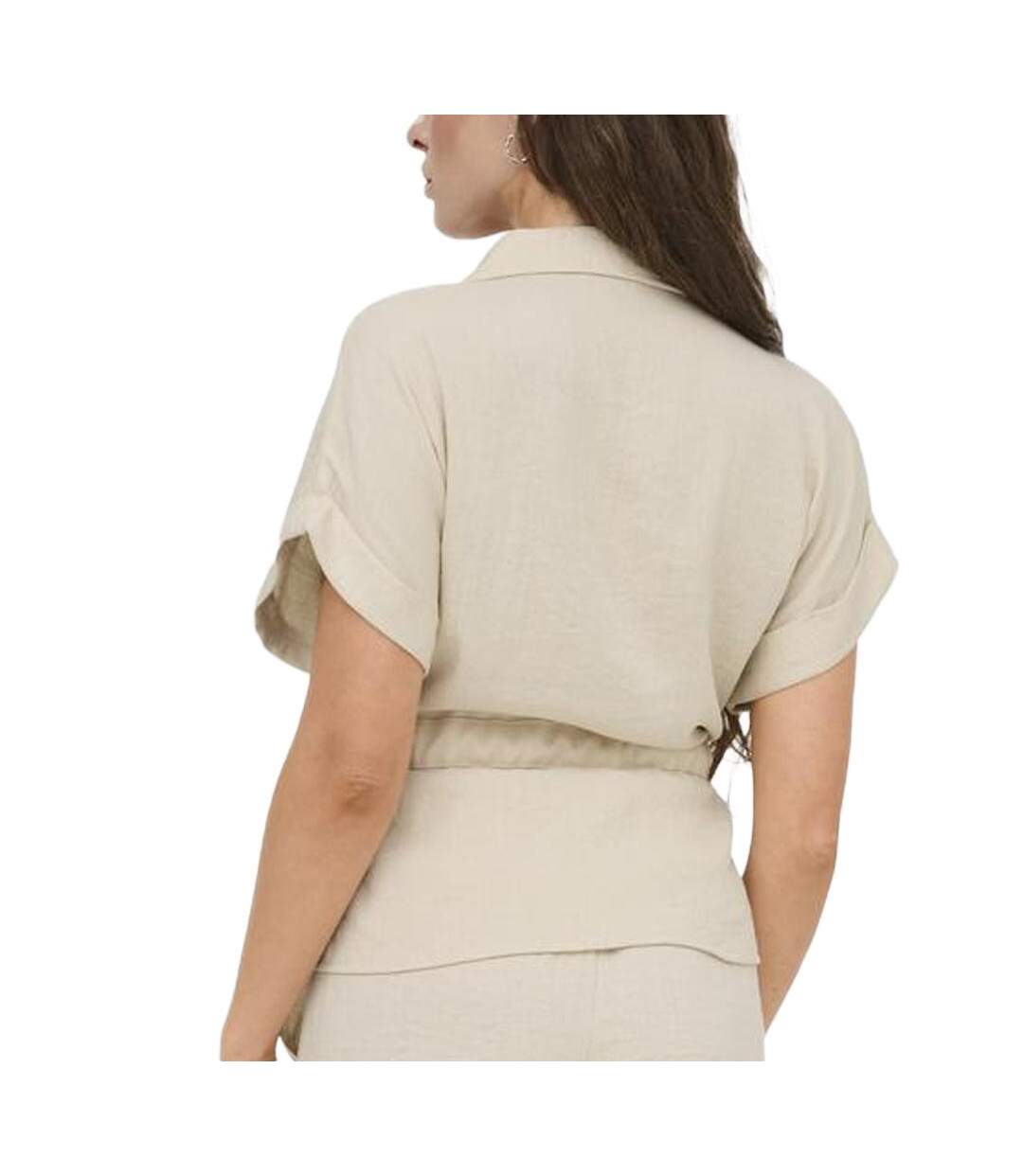 Blouse beige femme jdy mille-2