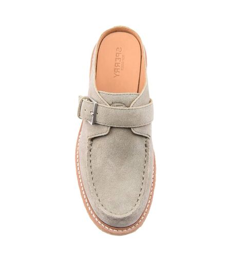 Mules Captain´s Femme Vert De Gris Sperry