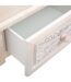 Table de chevet Hina 1 tiroir - Hauteur 67,5 cm - Bois blanchi-3