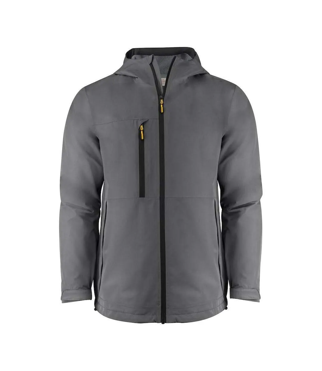 Mens Hiker Jacket Steel Grey Printer-1