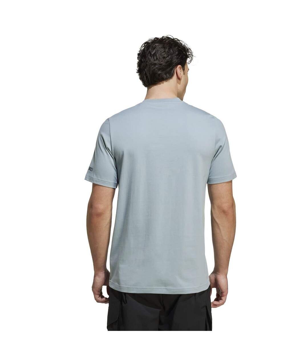 T-shirt Motif/style Puzzle Homme Gris Adidas-2