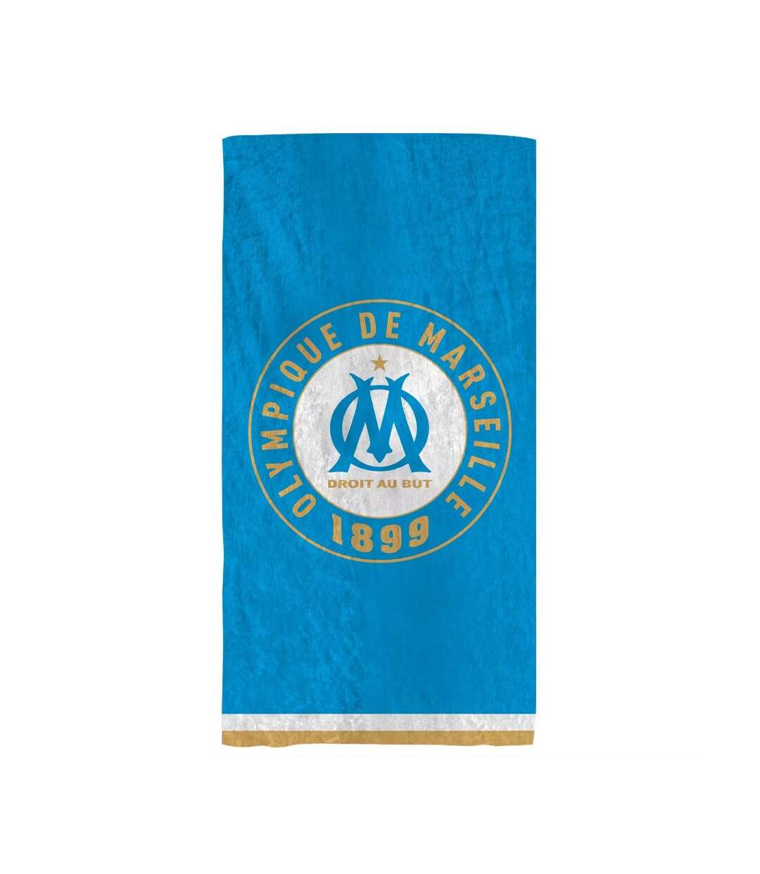 Olympique de marseille serviette de bain 75x150-1
