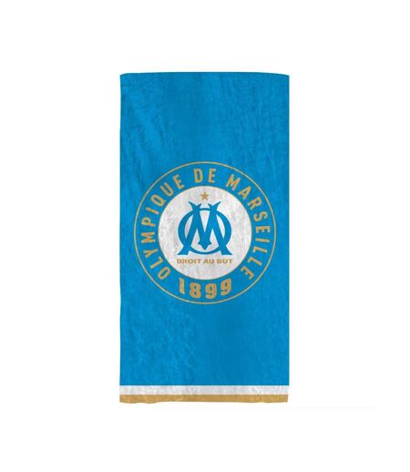 Olympique de marseille serviette de bain 75x150