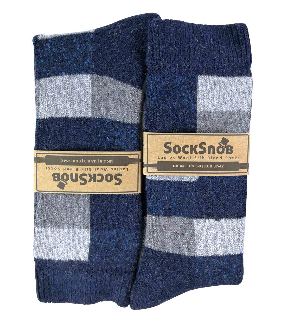 Chaussettes en Laine et Soie Femme Hiver Chaudes