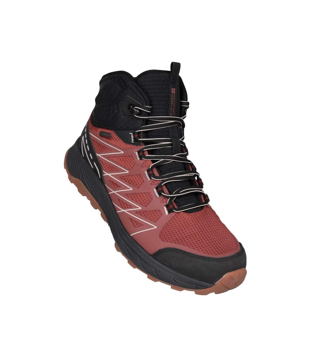 Mens Alder Waterproof Hiking Boots Rust Mountain Warehouse-1
