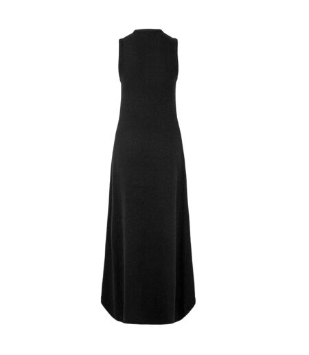 Womens/ladies Wika Maxi Dress Black Edited
