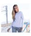 T-shirt À Manches Longues Femme Blanc Skinni Fit-1
