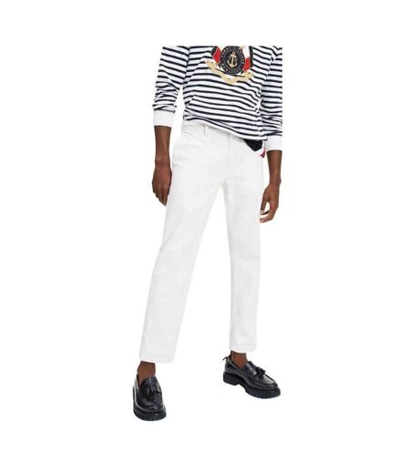 Pantalon Motif/style Logo Homme Écru Tommy Hilfiger