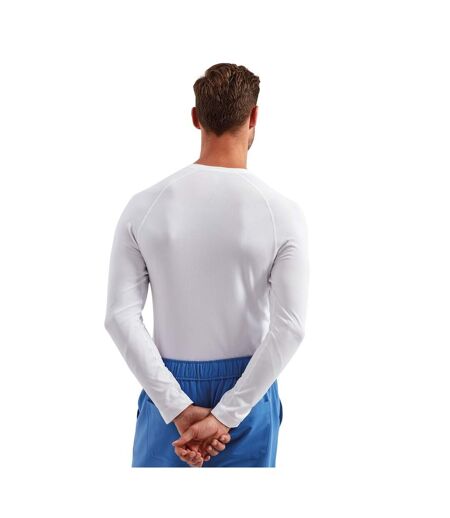Mens Unstoppable Fresh Underscrub Base Layer Top White Onna