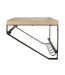 Patère Murale Design Kare 70cm Naturel & Noir-3