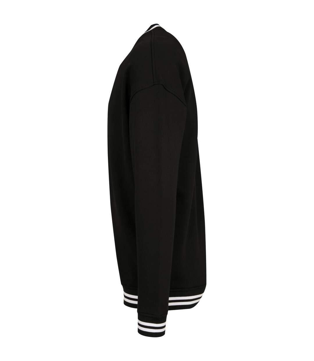 Sweat College Adulte Noir Blanc Build Your Brand-4