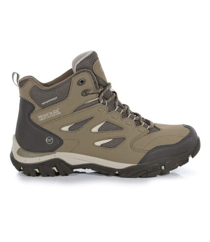 Regatta Womens/Ladies Holcombe IEP Mid Hiking Boots (Ash/Blue Opal) - UTRG3705