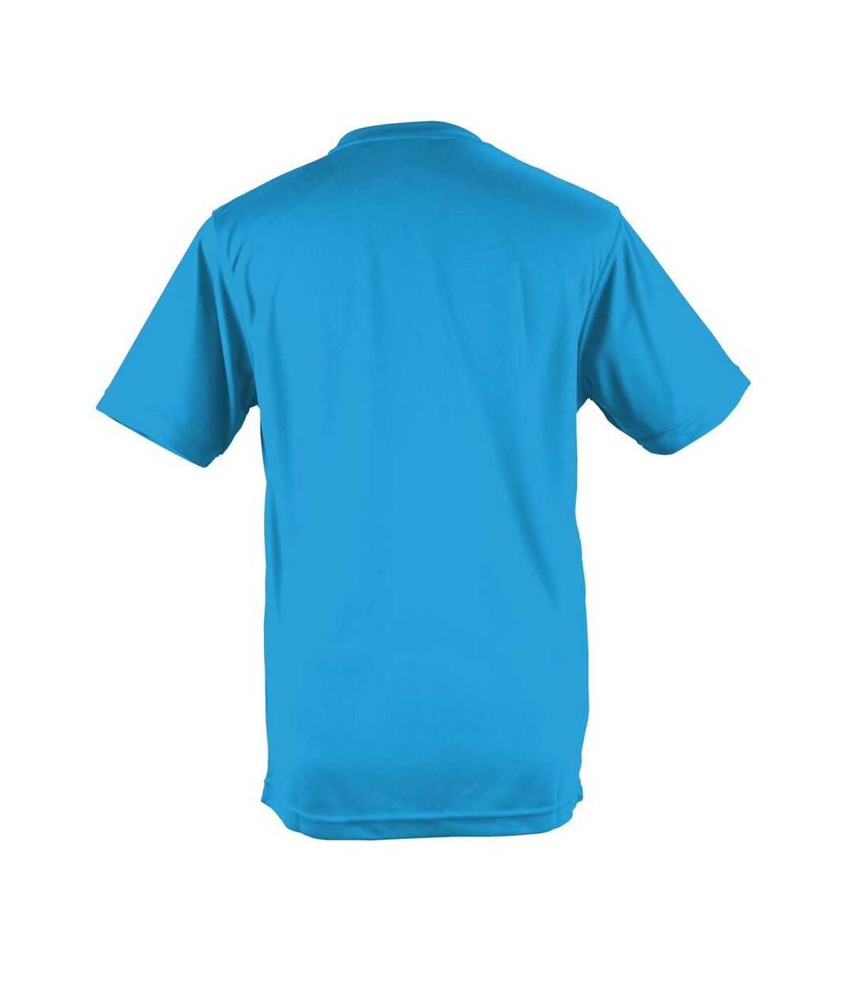 Just Cool Mens Performance Plain T-Shirt (Sapphire Blue)