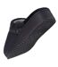 Isotoner Chaussons Mules femme microvelours mousse à mémoire forme talon 3,7 cm-5
