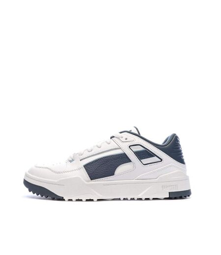 Baskets blanc/gris homme puma slipstream