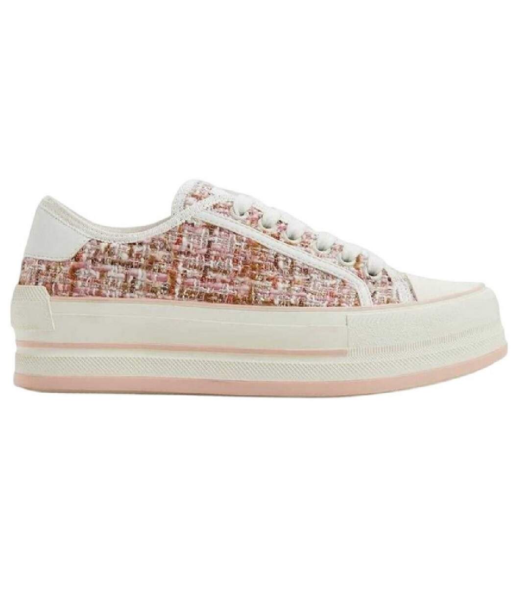 Baskets Rayes Femme Rose Aldo-4