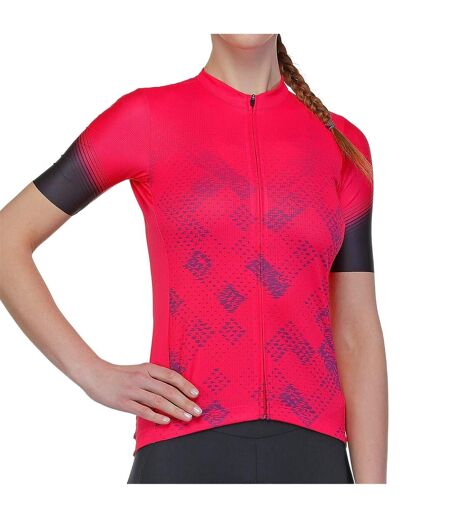 Maillot De Cyclisme Tracy2 Femme Fuchsia Bicycle Line
