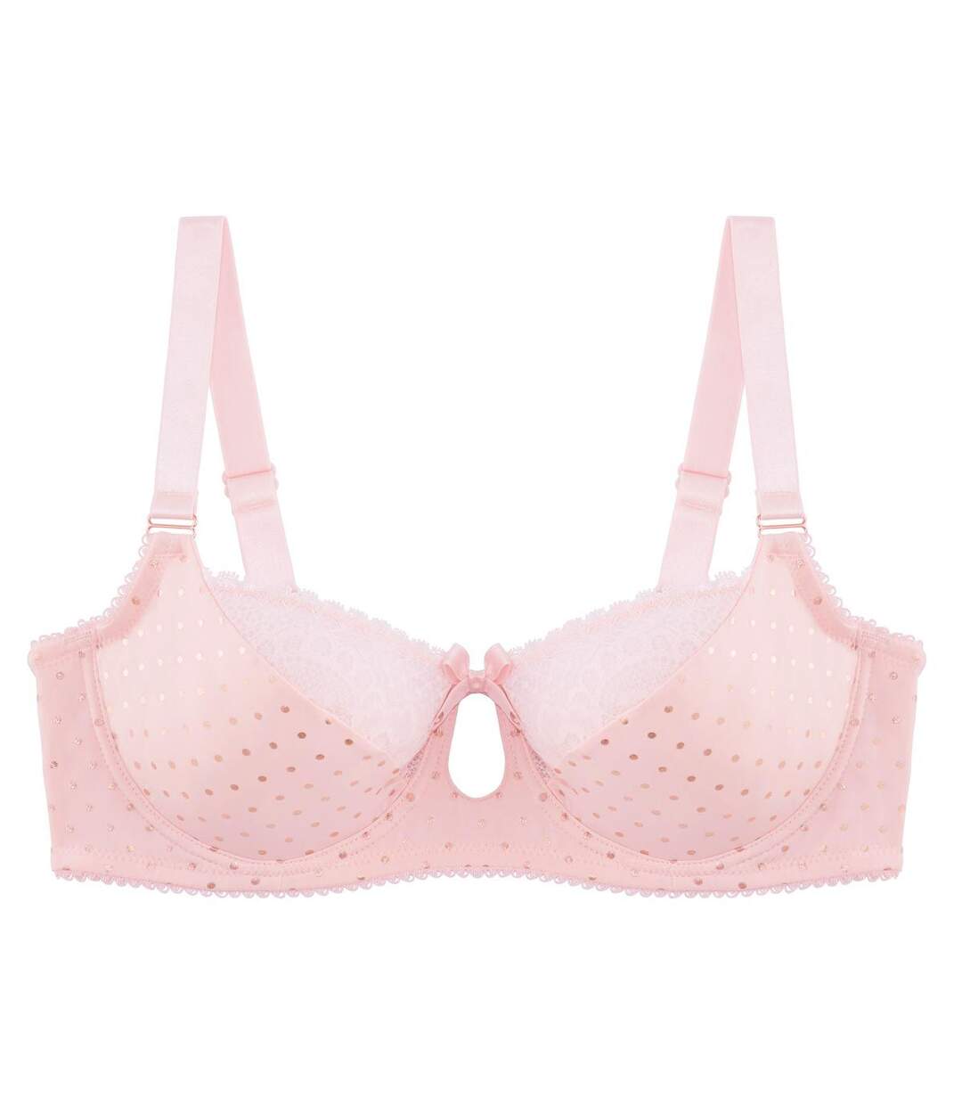 Soutien-gorge grand maintien poudre/cuivre Fantasque-1