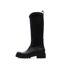 Bottes noir femme calvin klein jeans high rainboot neopre-1