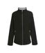 Regatta Mens Ascender Fleece Jacket (Black/Mineral Grey)