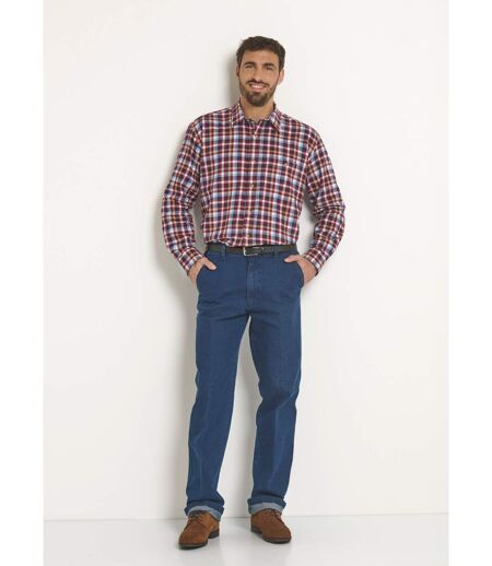 Chemise à carreaux en flanelle chaude