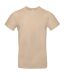 Tee-shirt B&c Mens #e190 Beige Foncé B And C-1