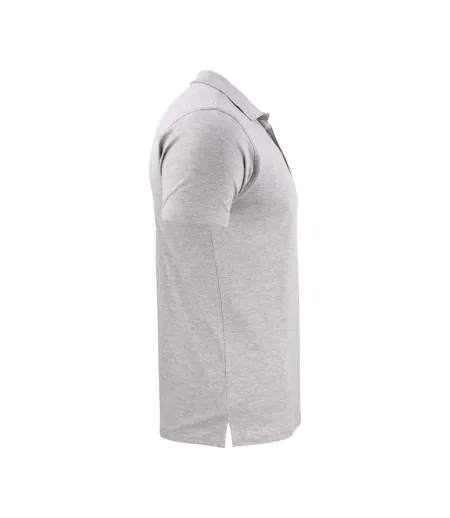 Mens Surf Light Rsx Melange Polo Shirt Grey Melange Printer