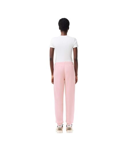 Womens/ladies Plain Joggers Pink Lacoste