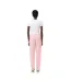 Womens/ladies Plain Joggers Pink Lacoste-3